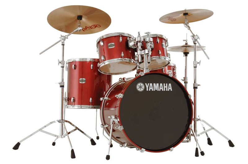 Yamaha Stage Custom Birch SCB 0 F5, Drumset (Dark Siver Metal)