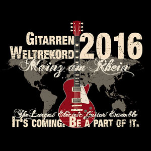 Anvisiert: Gitarrenweltrekord 2016!