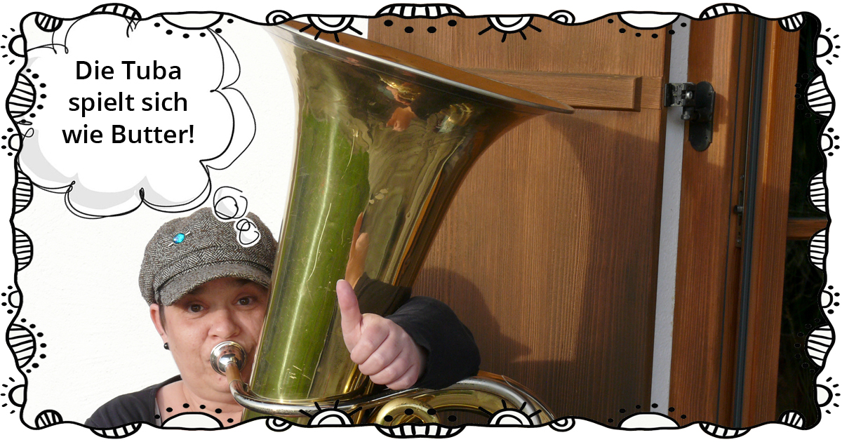 Tuba spielen