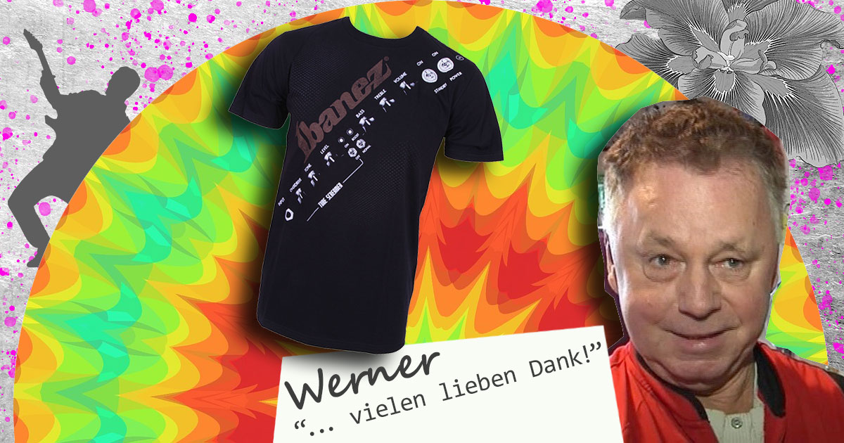 Weihnachtsgewinnspiel-Gewinner Werner