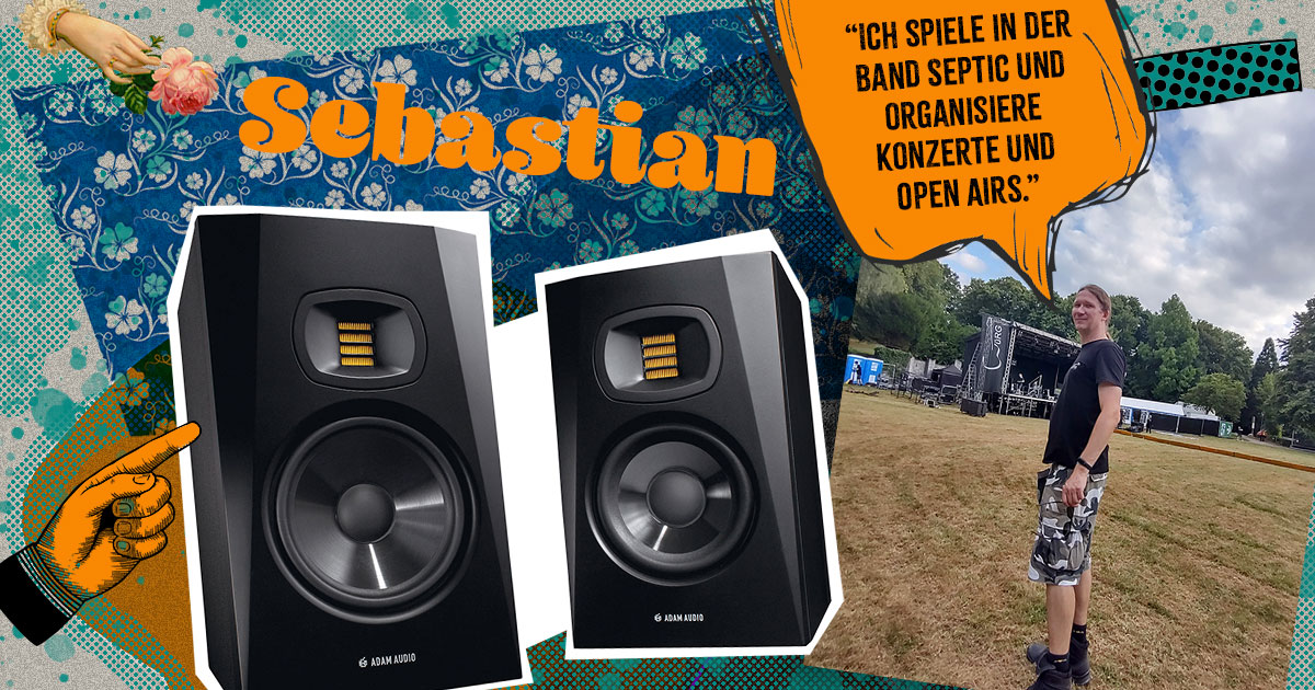 Sebastian aus Nordrhein-Westfalen hat das Adam Audio T5V Stereo Set gewonnen.