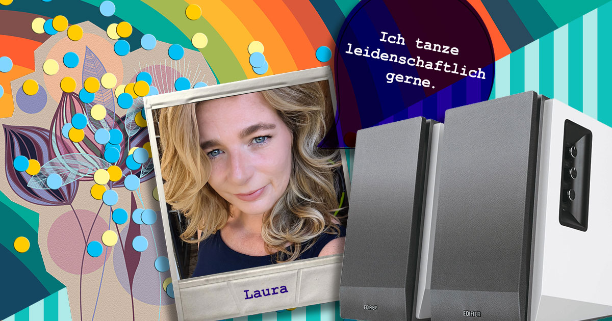 Laura aus Niedersachsen hat ein Edifier R1700BT WS Lautsprechersystem gewonnen.