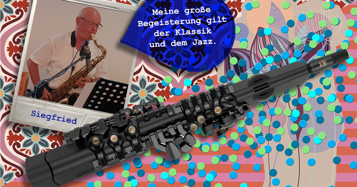 Siegfried aus Rheinland-Pfalz hat ein Yamaha YDS-120 Digital-Saxophon gewonnen.