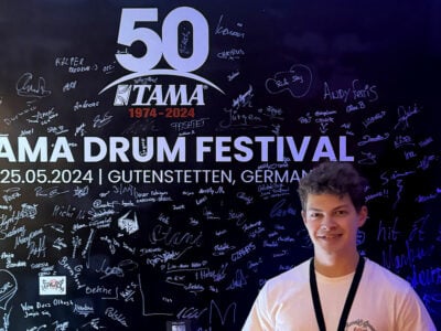Ein Träumchen für Schlagzeugfans: zu Gast beim Tama Drum Festival!