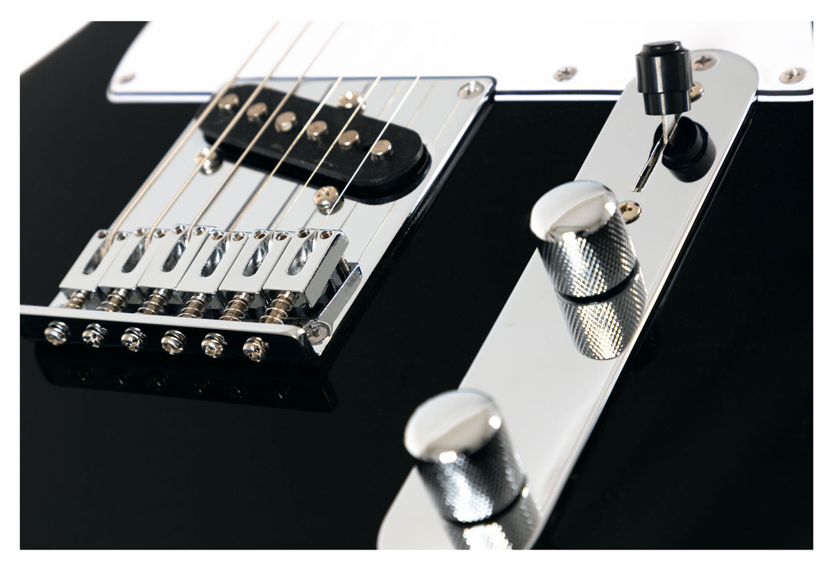 Shaman Element Series TCX-100B E-Gitarre schwarz.