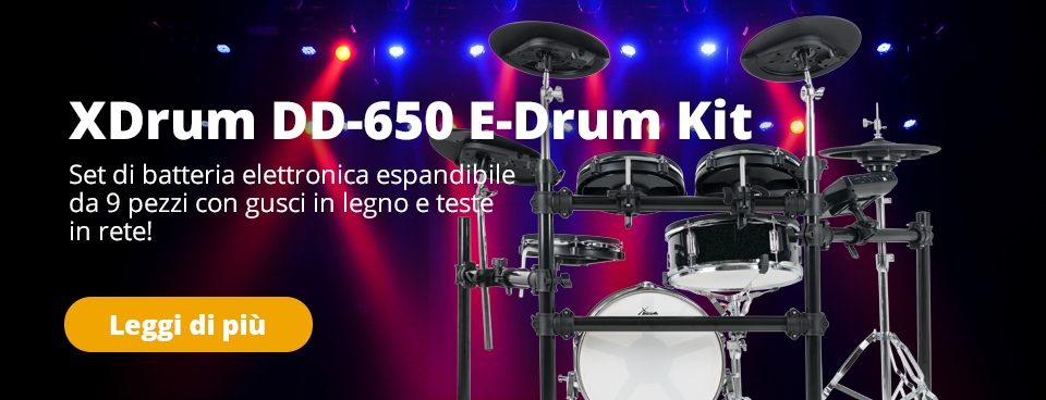 XDrum DD-650 Mesh E-Drum Kit