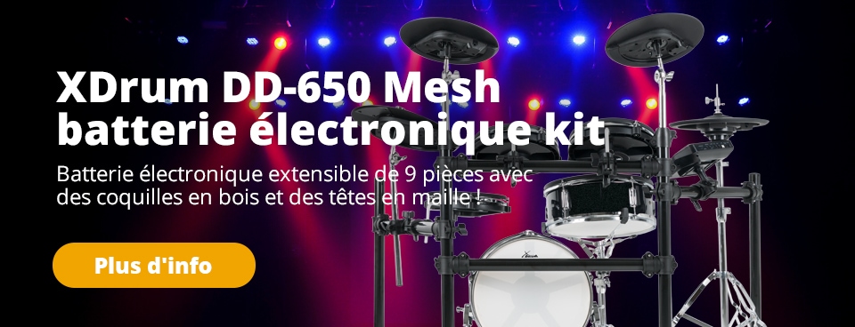 XDrum DD-650 Mesh batterie électronique kit