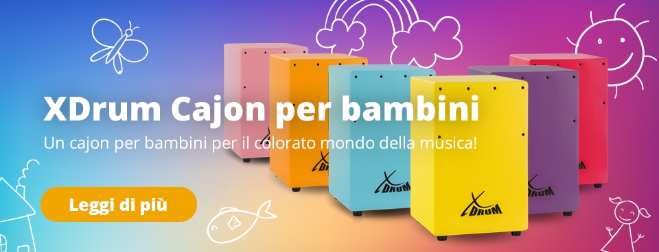 XDrum Cajon per bambini