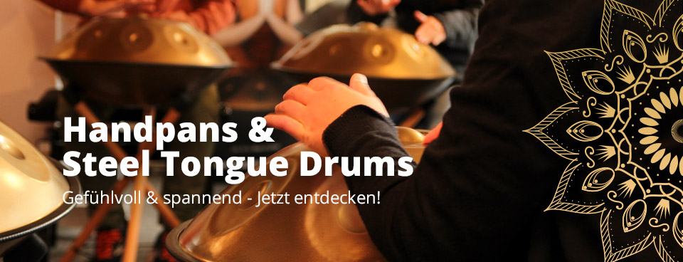 Handpans bei Musikhaus Kirstein