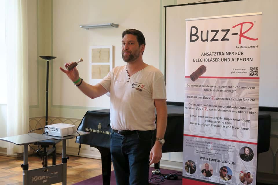 Workshop mit Markus Arnold zum Ansatztrainer Buzz-R