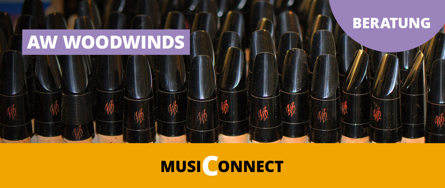 AW Woodwinds Sonderausstellung und Beratung bei der MusiConnect 2024 im Musikhaus Kirstein