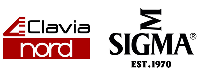 Logos Clavia Nord und Sigma