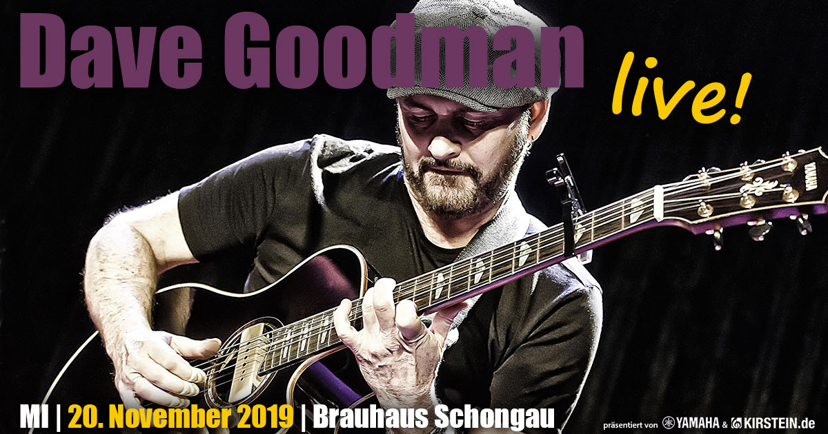 Dave Goodman ist ein Gitarrenvirtuose.