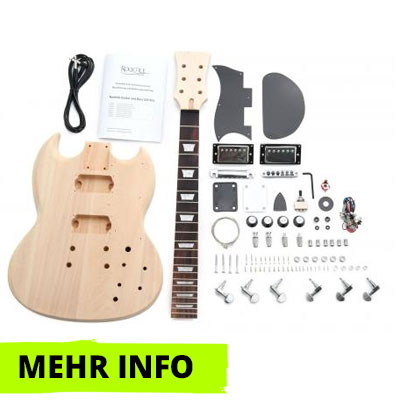 E-Gitarre Bausatz Double Cut-Style