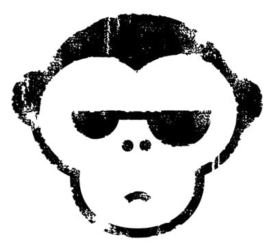 Logo Mr. Serious + The Groove Monkeys.