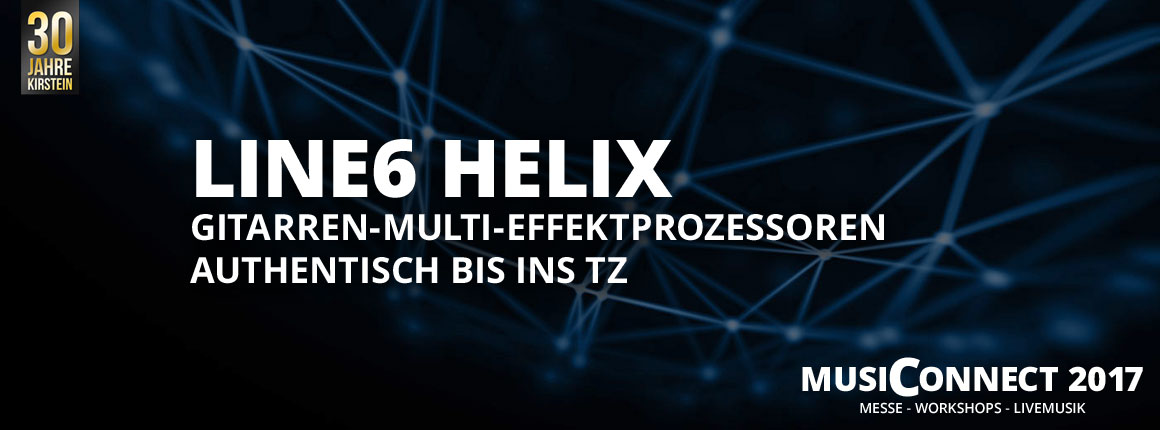 Line6 Helix Präsentation bei der MusiConnect 2017.