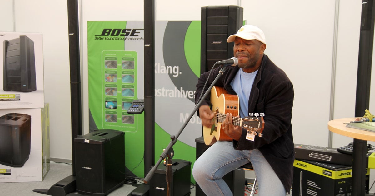 MusiConnect 2017: Messestand Bose.