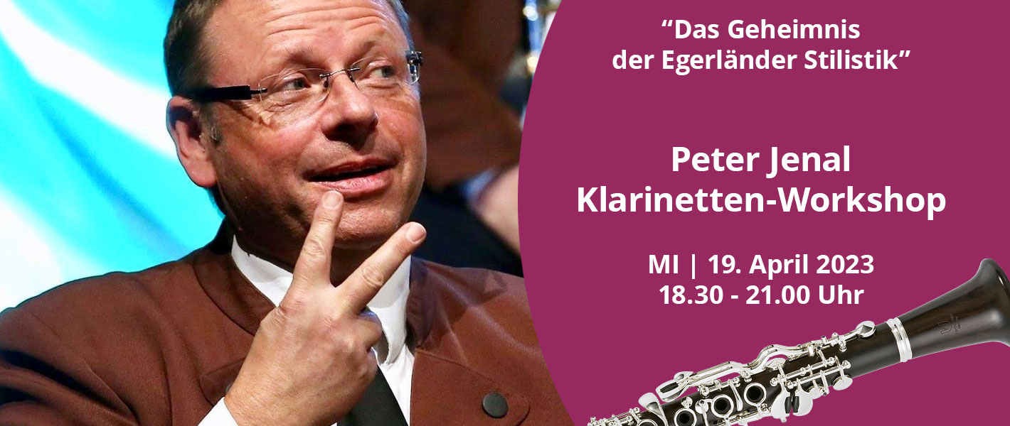 Klarinetten-Workshop mit Peter Jenal zur Egerländer Stilistik im Musikhaus Kirstein