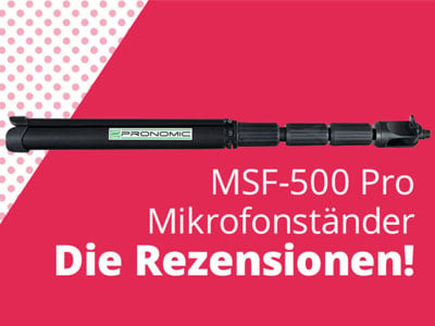 Pronomic MSF-500 Pro – Für Dich getestet!