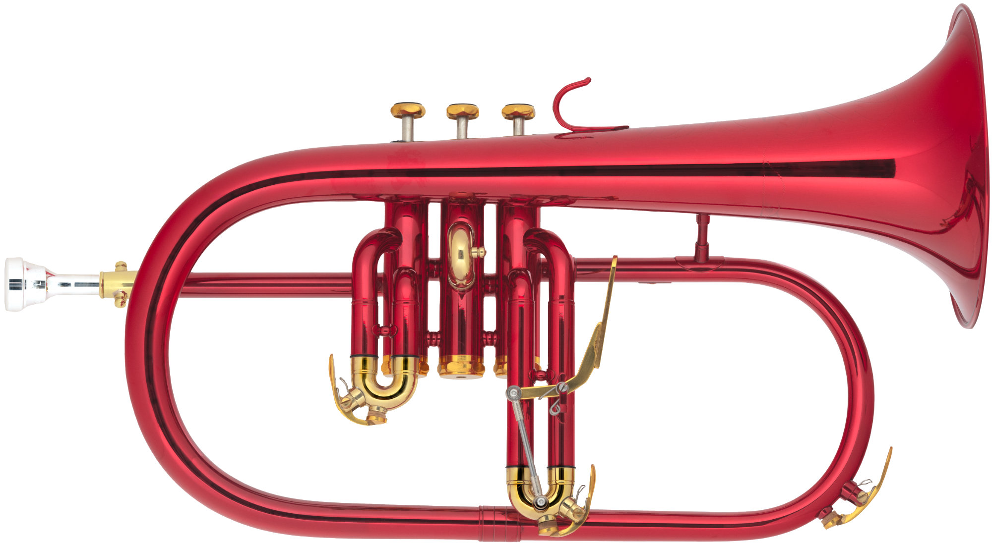 Lechgold FH-60AR Anima rossa Bb-Flügelhorn rot Bild 1