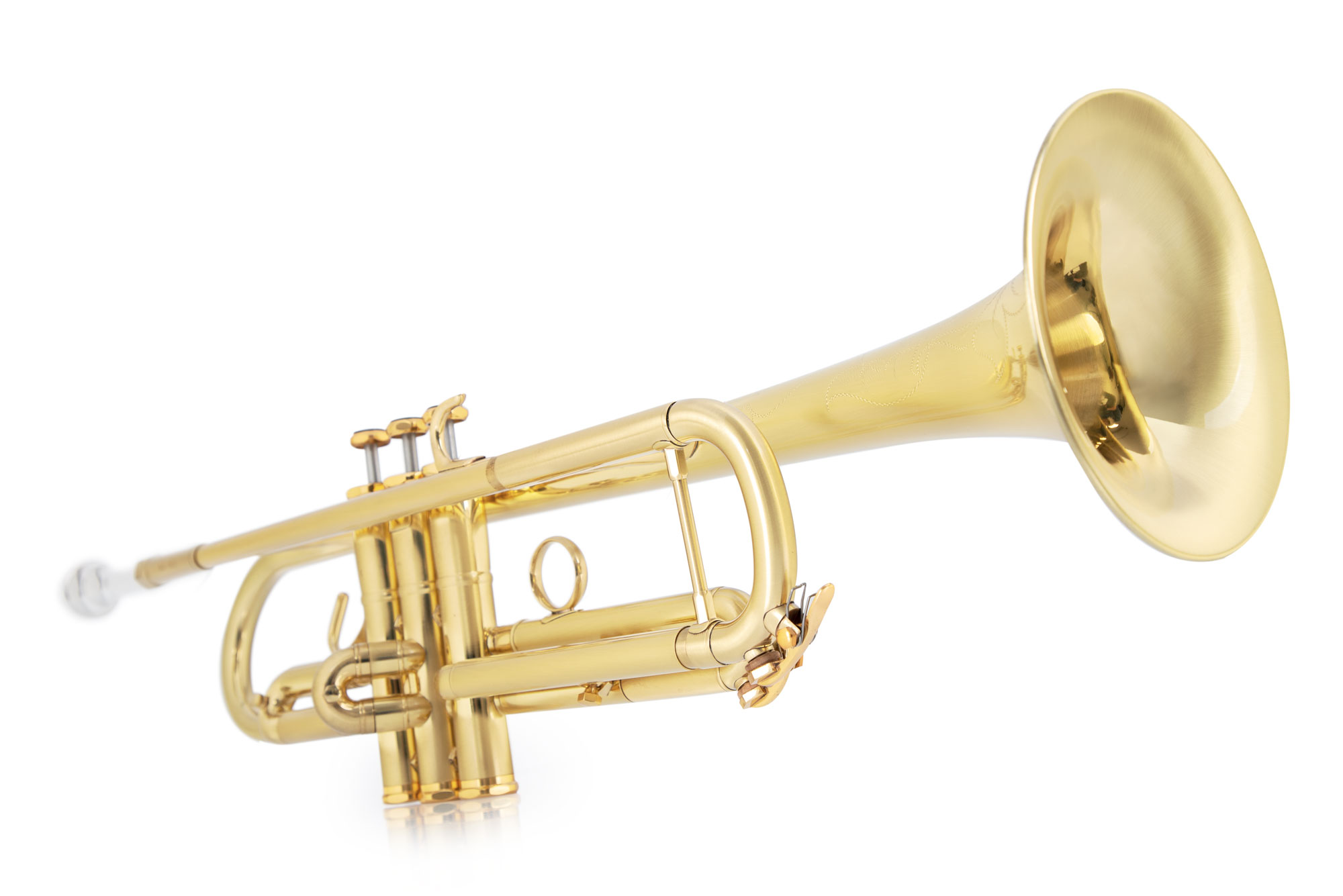 Lechgold TR-16B Bb-Trompete gebürstet Bild 6
