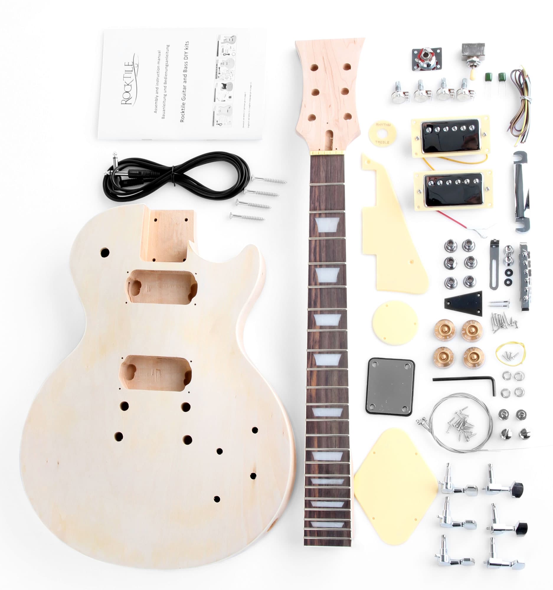 Rocktile E-Gitarren Bausatz Single Cut-Style Abbildung 1
