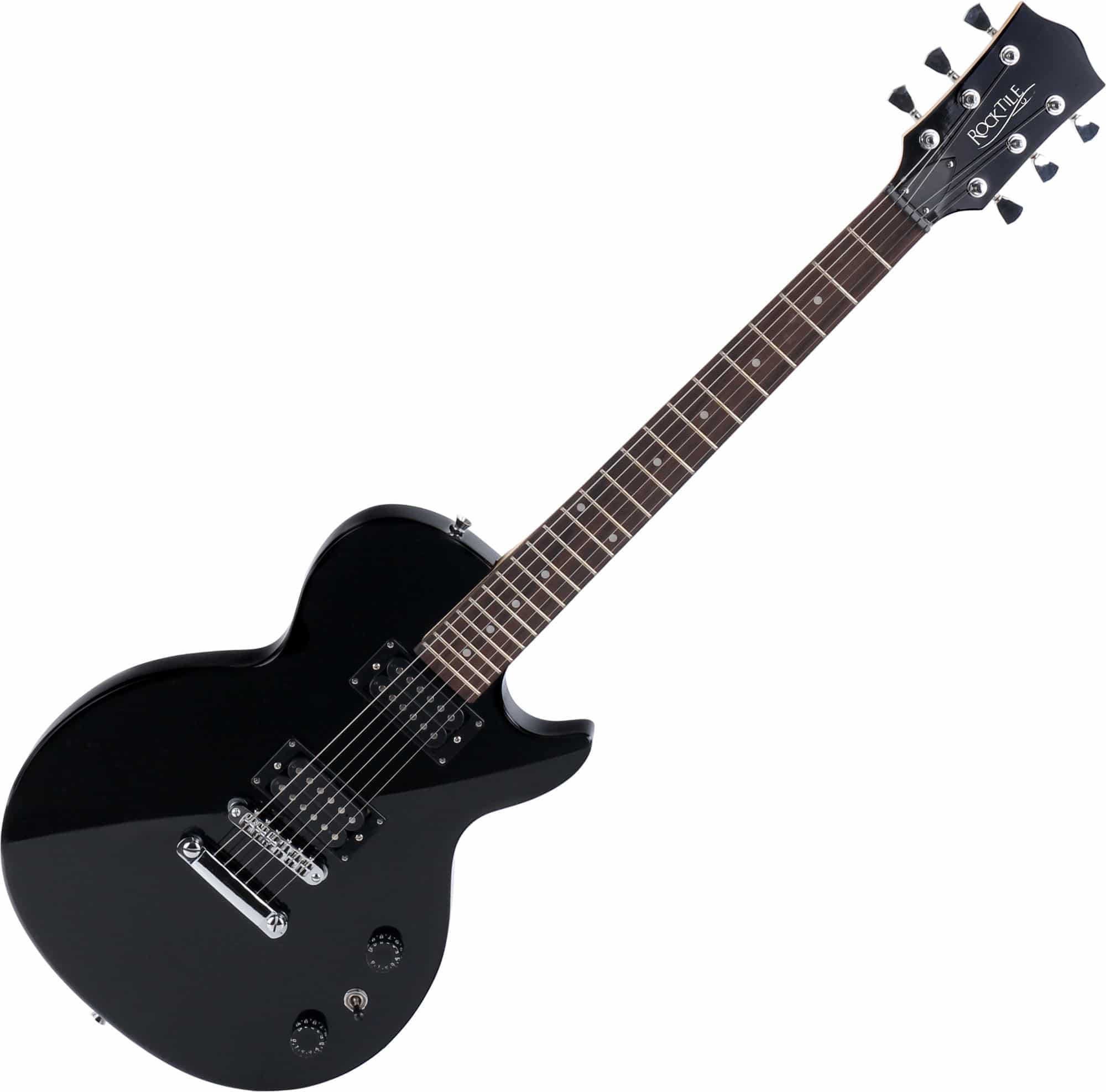 Rocktile L-100 BL E-Gitarre Black Abbildung 1