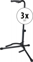 3-Piece SET Rocktile GSN-01 Guitar Stands with Neck Support