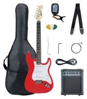 McGrey Rockit E-Gitarre ST-Komplettset Fiesta Red - Retoure (Zustand: sehr gut)