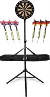 Stagecaptain DBS-1715C Bullseye Champion Dart Board with Stand and Bag Set