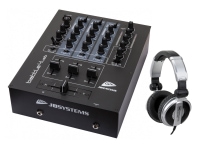 JB Systems Battle 4-USB DJ-Mischpult Set
