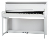 Classic Cantabile UP-1 WH Upright E-Piano Weiß Hochglanz - Retoure (Zustand: gut)