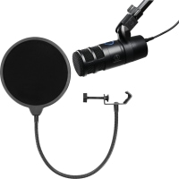 Audio-Technica AT2040USB Podcast-Mikrofon Set