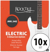 Rocktile Strings for Electric Guitars Super Light 10-pack