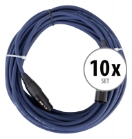 Pronomic Stage DMX3-10 cable DMX 10m set 10x