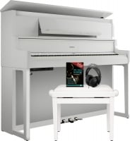 Roland LX9-PW E-Piano Weiß Hochglanz Set