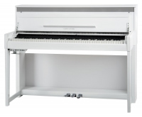 Classic Cantabile UP-1 WH Upright E-Piano Weiß Hochglanz