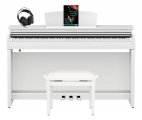 Yamaha CLP-725 WH Digitalpiano Weiß Matt Set