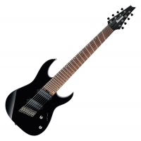Ibanez RGMS8-BK E-Gitarre Black - Retoure (Zustand: sehr gut)