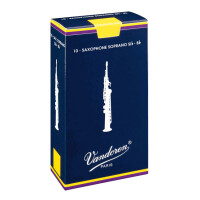 Vandoren Classic Blau Sopransax Blätter (2,5) 10er Pack