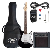 Peavey Raptor Plus JR E-Gitarre Stage Pack Black - 1A Showroom Modell (Zustand: wie neu, in OVP)