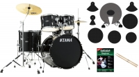Tama ST52H5-BNS Stagestar Drumkit Black Night Sparkle Set
