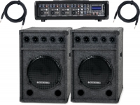 Pronomic PM42 Festival StagePower set luidspreker 15'' en compacte powermixer