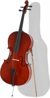 Classic Cantabile CP-100 Cello 4/4 Set inkl. Bogen - unvollständig!