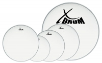 XDrum Coated Drum Head Set 10" 12" 14" 22" + 14"