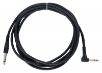 Cable de jack estéreo Pronomic INSTS-A-3 con conexión acodada de 3 m