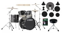 Yamaha Rydeen RDP2F5 Drumset Black Glitter Beginner Set