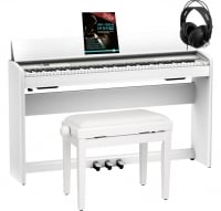 Roland F701-WH Digitalpiano Weiß Home Set