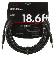 Fender Deluxe Series Cable Straight 5,5m Black Tweed