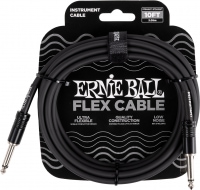 Ernie Ball 6434 Flex Gitarrenkabel 3 m Schwarz